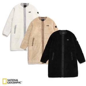 [내셔널지오그래픽] (N234WFJ130) 여성 웨이젤라 FLEECE 뽀글이 롱기장 집업