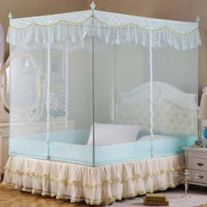 윈드프리 사각모기장(150x200cm)(블루) / 침대모기장 모기장 방충망 침대방충망