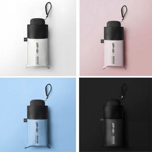 (홍스비)UV자외선차단 초경량 5단 미니양산 암막 양우