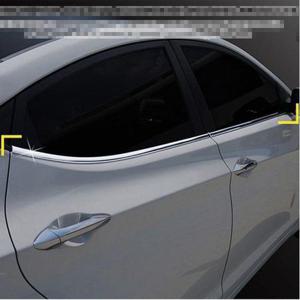 아반떼MD 창문 몰딩 크롬 윈도우 몰딩 유리창 커버