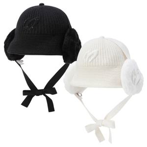 [양말증정]여성 이어워머 니트 버킷햇 (421D4CP504)