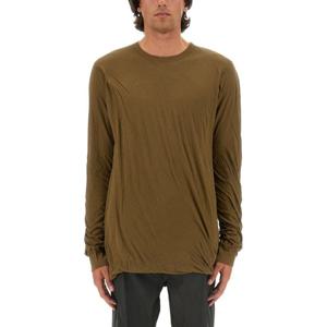 릭오웬스 코튼 티셔츠 RU02D6258 UC35