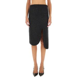 빅토리아베컴 미디스커트 1424WSK005815A CHARCOAL
