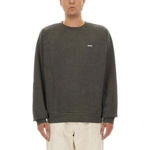 오베이 코튼 맨투맨 112480138 DIGITALBLACK