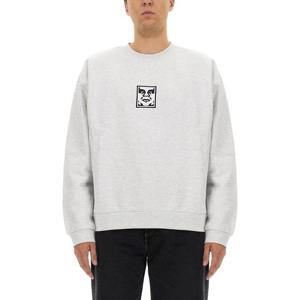 오베이 로고 맨투맨 112480139 ASHGREY