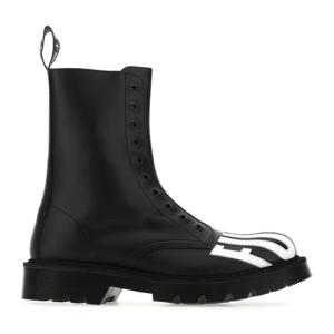 베트멍 레더 앵클 부츠 VL12BO200B BLACK