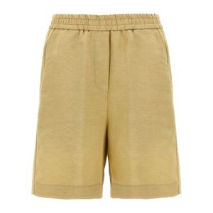 누드 비스코스 앤 리넨 블렌드 버뮤다 쇼츠 1103E25210 243