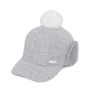 [와이드앵글]여성 CO 체크패턴 숏 이어캡  WWW25C11MK