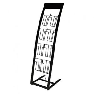 삼화 카다로그스탠드 철제 규격 CS-106BK 2열 4단