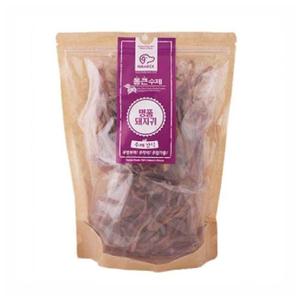 통큰수제간식 돼지귀 컷 360g(S) 애견 건조간식 육포 애견간식 돼지귀간식 훈련간식 영양간식 육포간식 애완동물용품 반려동물용품 강아지육포