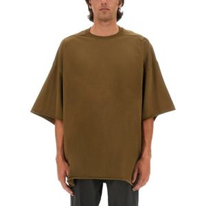 릭오웬스 코튼 저지 크루넥 반팔 티셔츠 RU02D6283 JA35