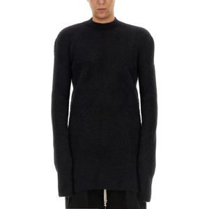 릭오웬스 슬림 울 저지 크루넥 스웨터 RR02D6695 KWP09