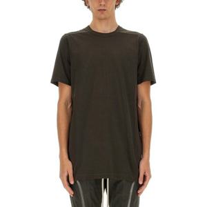 릭오웬스 크루넥 코튼 반팔 티셔츠 RU02D6264 JA78