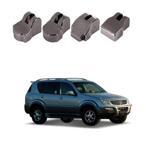 뉴렉스턴 도어체커 커버 블랙크롬