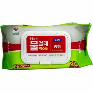 핵트 물걸래 청소포 고급형 중형 25매 30x20cmx3개