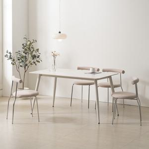 마리메종 벨로 1400 4인 사각형 포세린 세라믹 식탁세트 B_착불