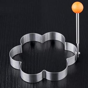 쿠킹스 꽃모양 후라이 계란틀 / 스텐 토스트계란틀