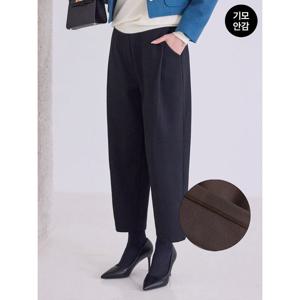 [모리스커밍홈]절개라인 배기핏 모직 슬랙스(기모안감)_M2512PT0