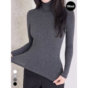 [모리스커밍홈]앙고라 울 치즈 폴라 티셔츠_M2512TS115D