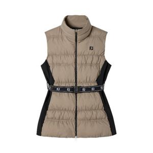 M 풋조이골프조끼 NQC FLJWD8413-SAND 여성 롱 다운 베스트