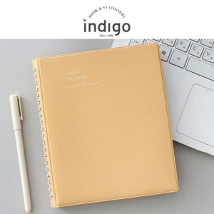 인디고 혼자공부 스터디체커 (6개월용) 스터디플래너 (밀키옐로우)