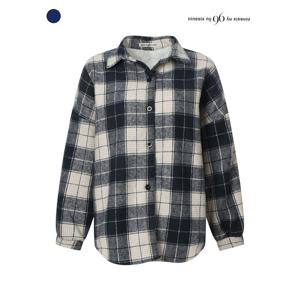 [나인식스뉴욕]융기모 체크 패턴 겨울 셔츠 (NPBSH002M0)