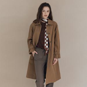 [올앤선드리]A라인 벨티드 싱글 트렌치코트 A5F8N710