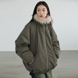 [리블리크]엘르 폭스퍼 야상 점퍼_RE4JP048