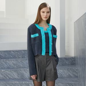 [에고이스트]배색 포인트 날개사니트가디건 EN4KG060