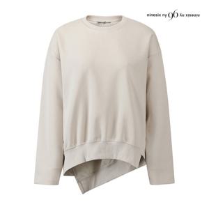 나인식스뉴욕  언밸런스 맨투맨 티셔츠 (NPCTS003M0)