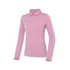 [와이드앵글]CO 변형 라인 하이넥 티셔츠 WWW23213P1