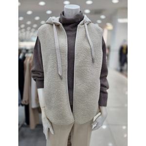 [더아이잗]후드 집업 베스트 IRCM0VT801IV10