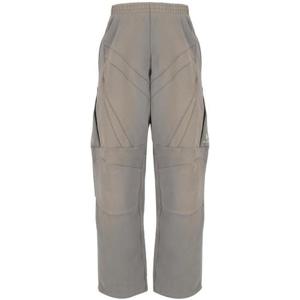 25 FW 발렌시아가 패널 엘라스틱 웨이스트 팬츠 그레이 792575TQVM2