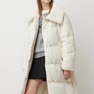 [시슬리]하이디 인조 퍼카라 롱 패딩 SAPD40561