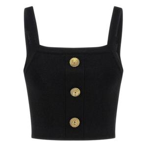 발망 민소매 티셔츠 GF1AA415 KJ430PA Black