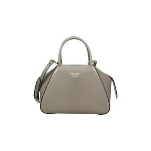 프라다 스몰 브러쉬드 레더 슈퍼노바 핸드백 마블 그레이 1BA366-ZO6-F03HH