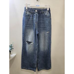 [에꼴리에]찢청 와이드진 26A52530