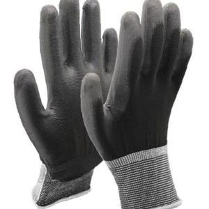 신정글러브 PU-PALM코팅장갑 (브랜드-크로버) 흑색 S 10조
