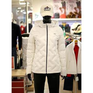 루이까스텔 세이브존03 여성 골프 가을 겨울 탈부착 후드 구스 패딩 점퍼 A7LDJP002FA