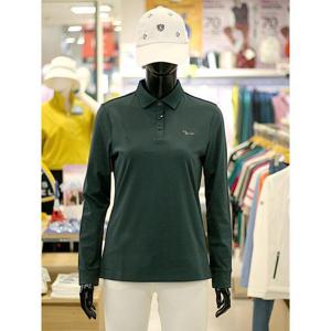 루이까스텔 세이브존03 여성 골프 가을 베이직 로고 자수 카라 티셔츠 AF7LETS902A