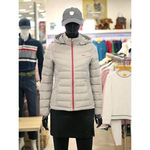 루이까스텔 세이브존03 여성 골프 가을 겨울 베이직 구스 후드 점퍼 AF7LDJP905A