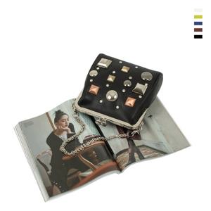 비앤부르뜨 소가죽 스톤 미니 토트 크로스백