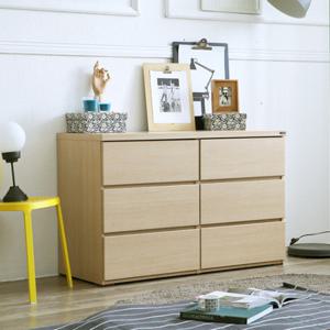 아르메 미엘 1200 빅와이드 3단 서랍장