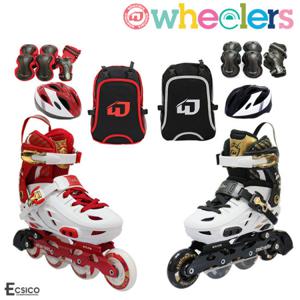 [휠러스] 마이티 사이즈 조절형 아동용 인라인 콤보세트