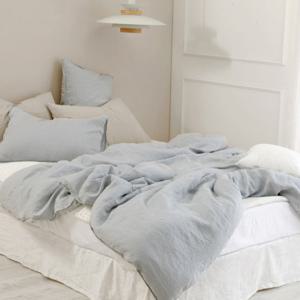 [랑스] 켄싱턴 프리미엄 100% 린넨 워싱 이불베개set S