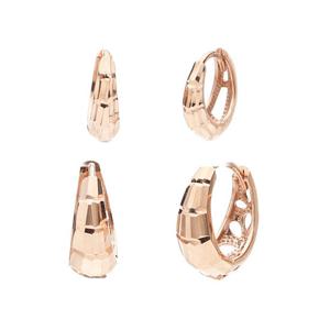 [도로시] 14k 블럭 컷팅 링귀걸이_대