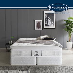 [잉글랜더]화이트컬렉션 양모 케미컬폼 65T 필로우탑 9존 독립(Q