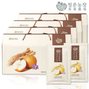 청춘농장 도라지배즙 4박스 총 120포