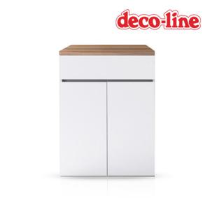 [데코라인] 에이치 수납장 화이트