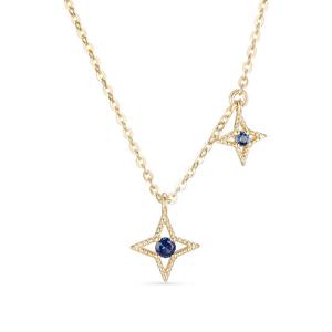 [도로시] 14k 폴라리스 리틀딥블루 목걸이